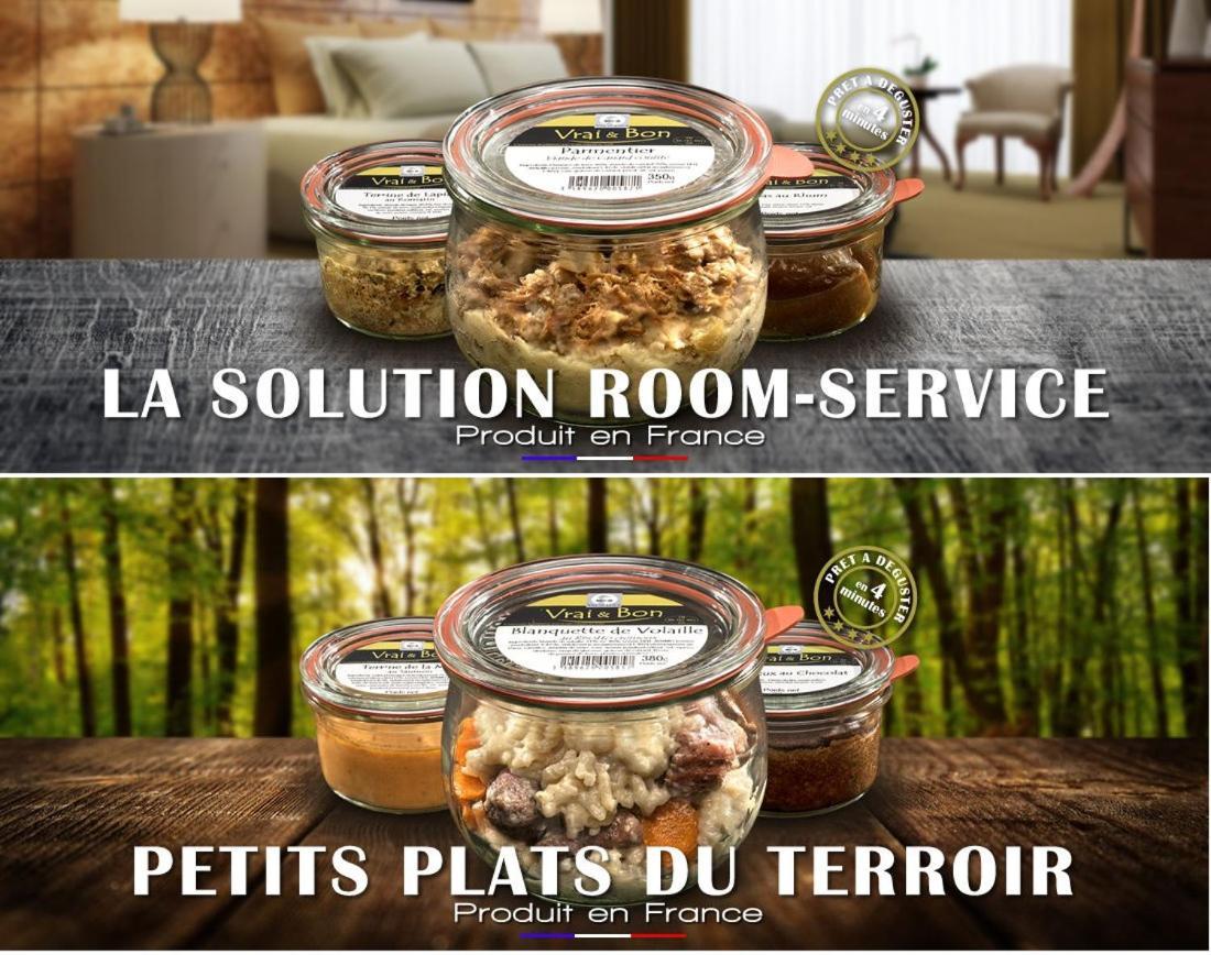 Logis Hotel Le Cerf Бриар Екстериор снимка